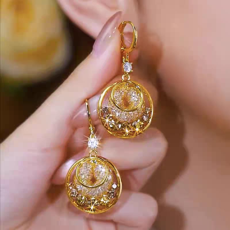 Long Taseel Earrings(24K GOLD PLATED)