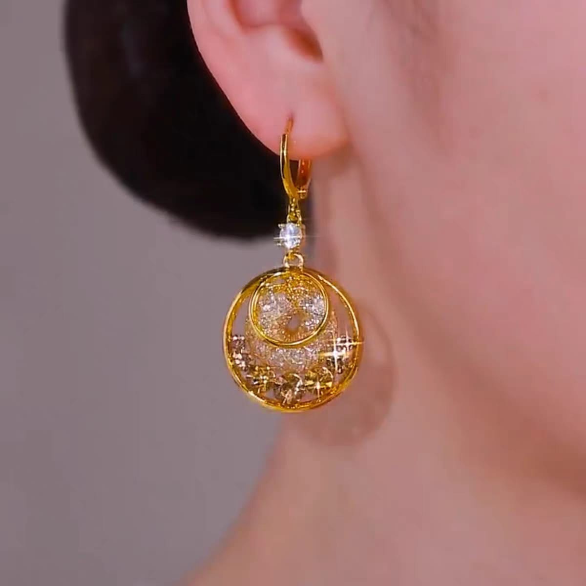 Long Taseel Earrings(24K GOLD PLATED)