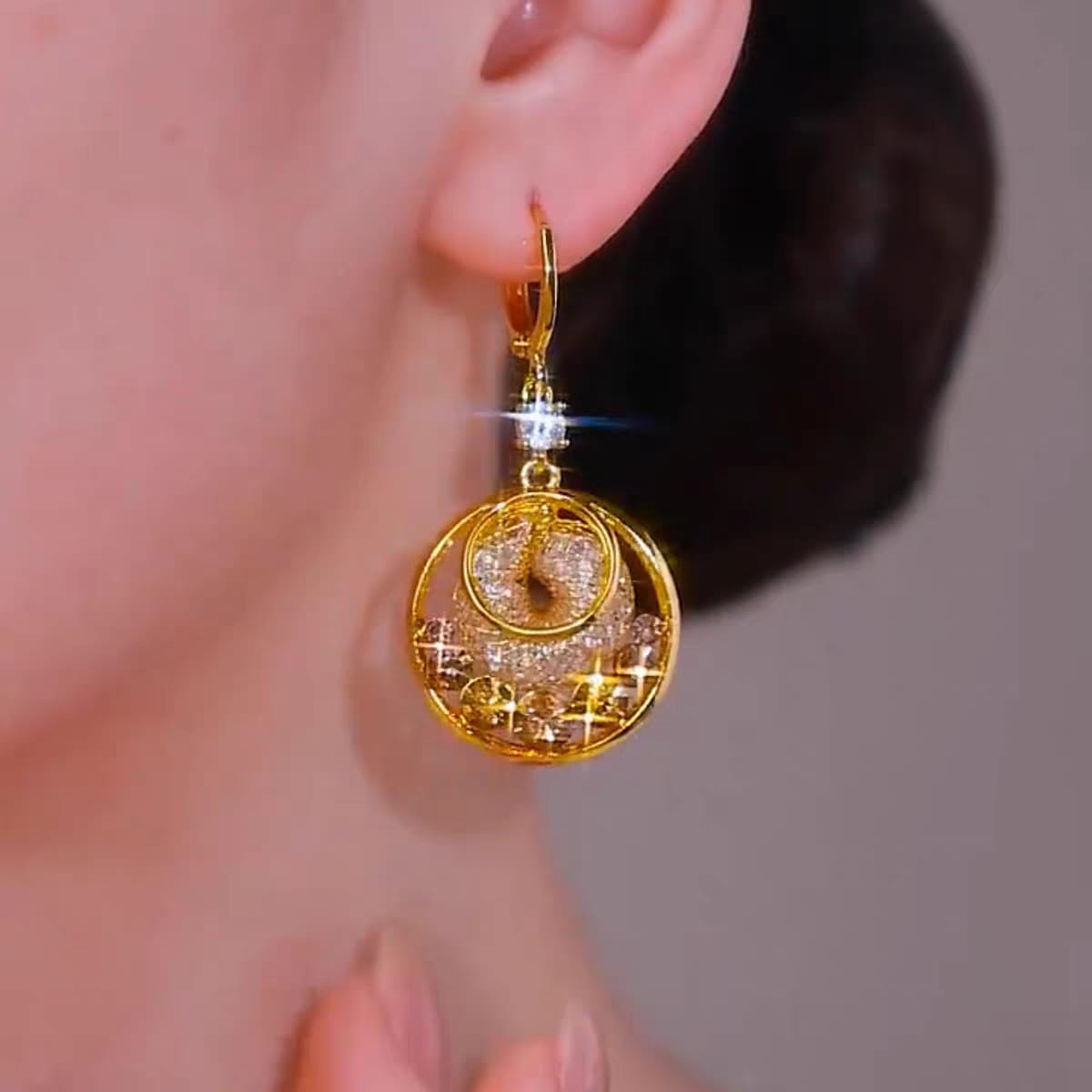 Long Taseel Earrings(24K GOLD PLATED)