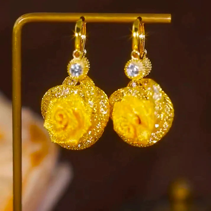 Mesh Earrings(24K GOLD PLATED)
