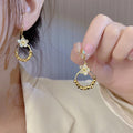 Flower Earrings(24K GOLD PLATED)
