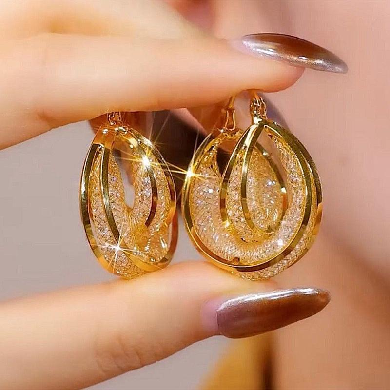 Multilayer Earrings(24K GOLD PLATED)